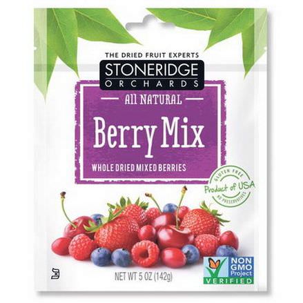 Stoneridge Orchards, Berry Mix, Whole Dried Mixed Berries 142g