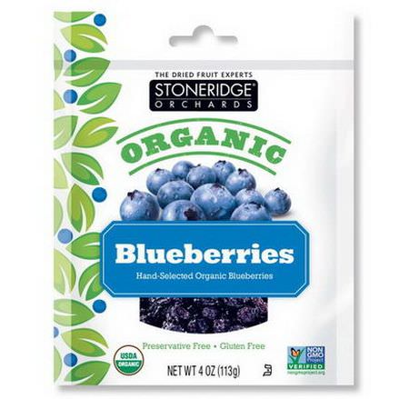 Stoneridge Orchards, Organic Blueberries 113g
