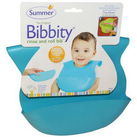 Summer Infant, Bibbity, Rinse and Roll Bib, 1 Bib