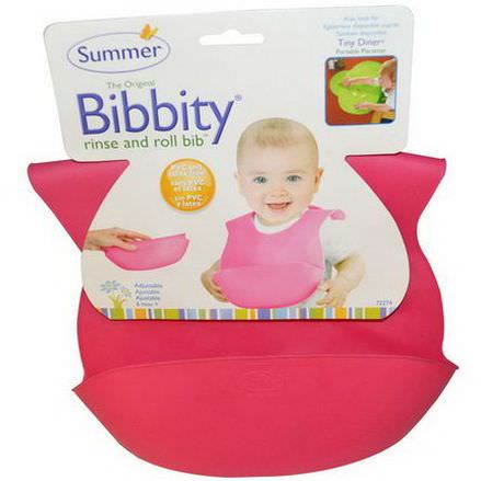 Summer Infant, Bibbity, Rinse and Roll Bib, 6 Mos+, 1 Bib