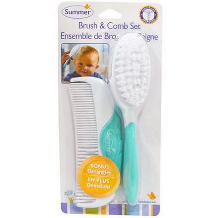 Summer Infant, Brush&Comb Set, 2 Pieces