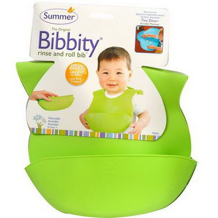 Summer Infant, The Original Bibbity, Rinse and Roll Bib, 1 Bib