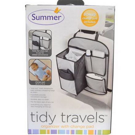 Summer Infant, Tidy Travels Organizer with Change Pad, 1 Set