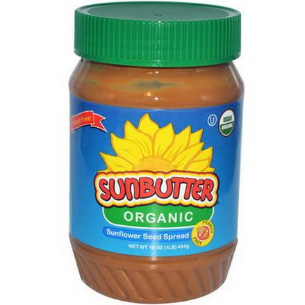 SunButter, Organic Sunflower Seed Spread 454g