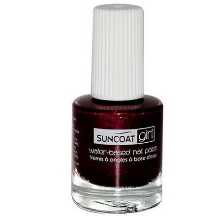 Suncoat Girl, Water-Based Nail Polish, Majestic Purple 8ml
