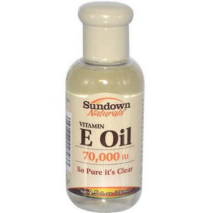Rexall Sundown Naturals, Vitamin E Oil, 70,000 IU 75ml