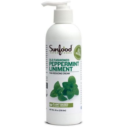 Sunfood, Old Fashioned Peppermint Liniment 236.6ml