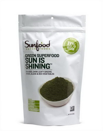 Sunfood, Sun Is Shining Green Superfood 454g