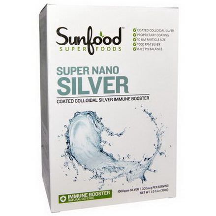 Sunfood, Super Nano Silver, 300mcg 30ml