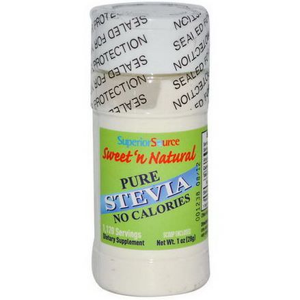 Superior Source, Sweet'n Natural, Pure Stevia 28g