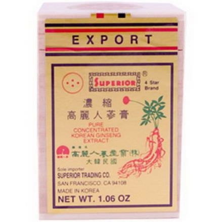 Superior Trading Company, Pure Concentrated Korean Ginseng Extract, 1.06 oz