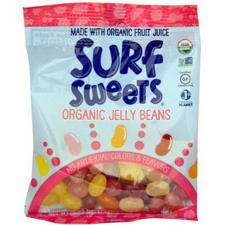 SurfSweets, Organic Jelly Beans 78g