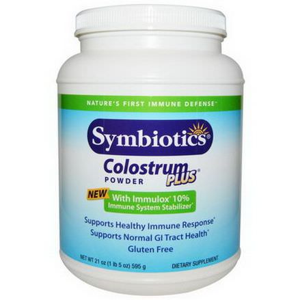 Symbiotics, Colostrum Plus, Powder 595g