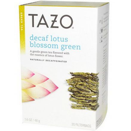 Tazo Teas, Decaf Lotus Blossom Green Tea, 20 Filterbags 48g