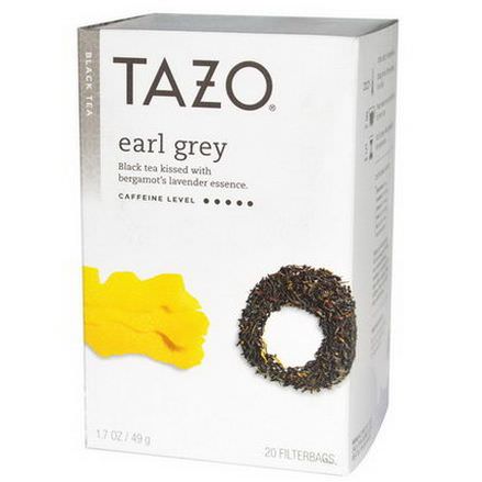 Tazo Teas, Earl Grey, Black Tea, 20 Filterbags 49g