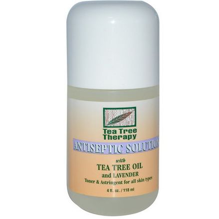 Tea Tree Therapy, Antiseptic Solution, With Tea Tree Oil and Lavender 118ml