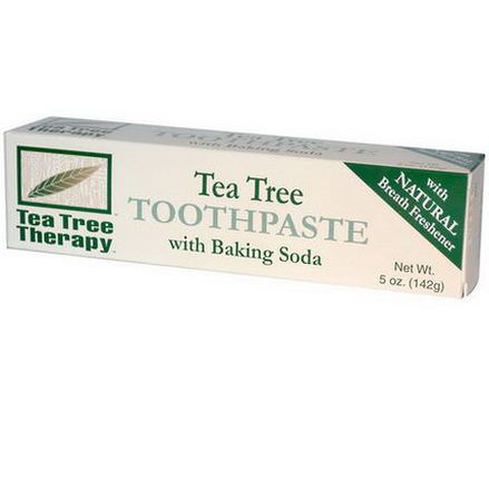 Tea Tree Therapy, Tea Tree Toothpaste, with Baking Soda 142g