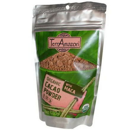 TerrAmazon, Organic Cacao Powder with Maca 113g