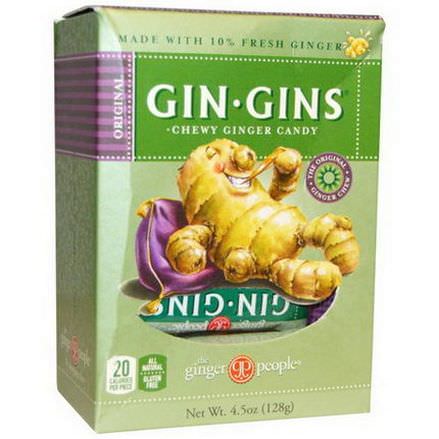 The Ginger People, Gin - Gins, Chewy Ginger Candy 128g