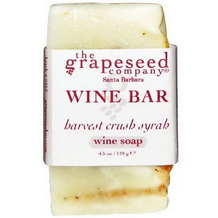 The Grapeseed Company Santa Barbara, Harvest Crush Syrah Wine Bar Soap 128g
