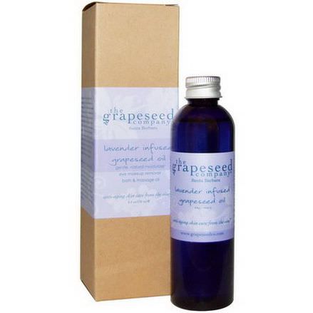 The Grapeseed Company Santa Barbara, Lavender Infused Grapeseed Oil 130ml