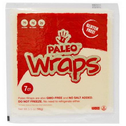 The Julian Bakery, Paleo Wraps, 7 Wraps 98g