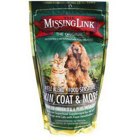 The Missing Link, Designing Health Inc, Skin, Coat&More, for Dogs and Cats 454g