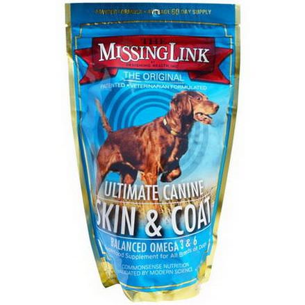 The Missing Link, Designing Health, Inc, Ultimate Canine Skin&Coat, for Dogs 454g