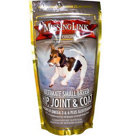 The Missing Link, Ultimate Small Breed - Hip, Joint&Coat for Dogs 227g