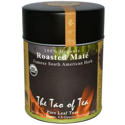 The Tao of Tea, 100% Organic Famous South American Herb, Roasted Mate 115g