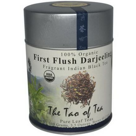 The Tao of Tea, 100% Organic Fragrant Indian Black Tea, First Flush Darjeeling 100g