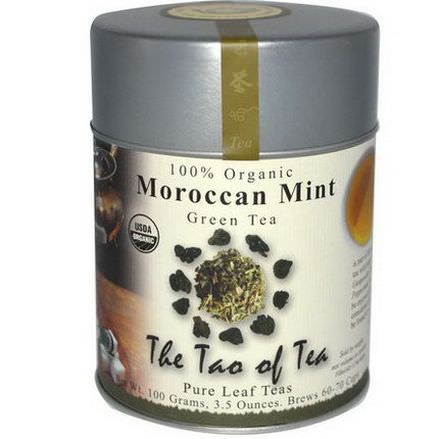 The Tao of Tea, 100% Organic Green Tea, Moroccan Mint 100g