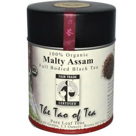 The Tao of Tea, 100% Organic, Malty Assam, Full Bodied Black Tea 100g