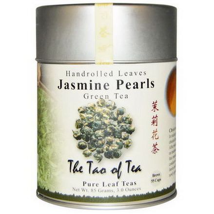 The Tao of Tea, Handrolled Leaves Green Tea, Jasmine Pearls 85g