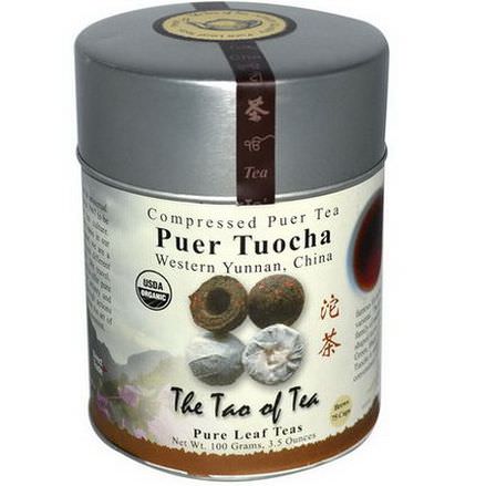 The Tao of Tea, Organic Puer Tuocha, Compressed Puer Tea 115g