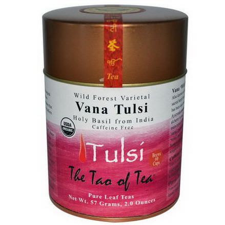 The Tao of Tea, Wild Forest Varietal, Holy Basil from India, Vana Tulsi, Caffeine Free 57g