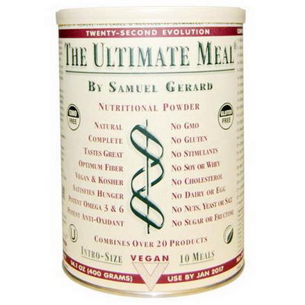The Ultimate Life, The Ultimate Meal, Intro-Size 400g