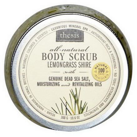 Thesis, All Natural Body Scrub, Lemongrass Shire 300g
