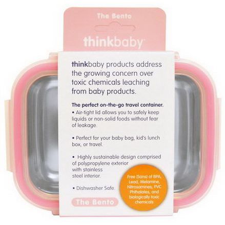 Think, Thinkbaby, The Bento Box, Pink 250ml