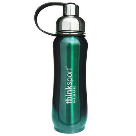 Think, Thinksport, The Super Insulated Sports Bottle, Green, 500ml