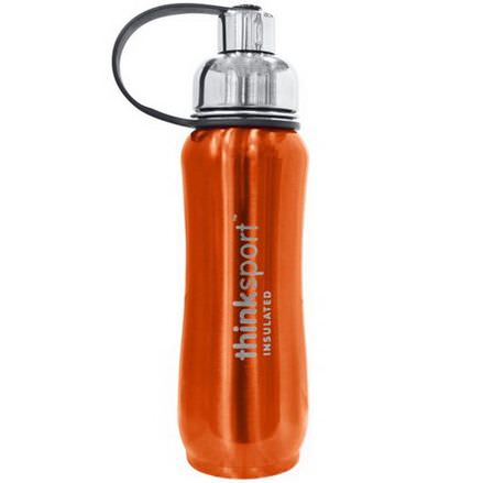 Think, Thinksport, The Super Insulated Sports Bottle, Orange, 500ml