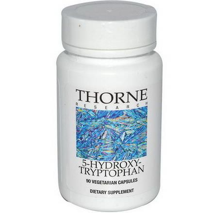 Thorne Research, 5-Hydroxy-Tryptophan, 90 Veggie Caps