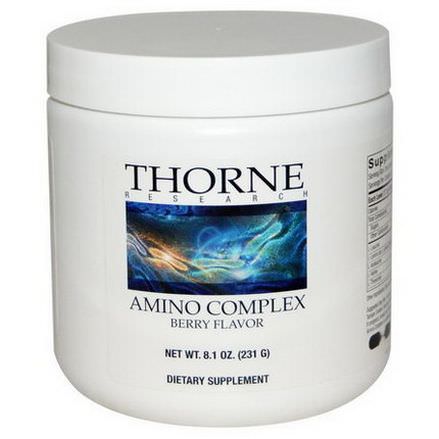 Thorne Research, Amino Complex, Berry Flavor 231g