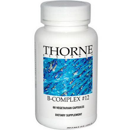 Thorne Research, B-Complex #12, 60 Veggie Caps