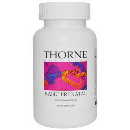 Thorne Research, Basic Prenatal, 90 Veggie Caps