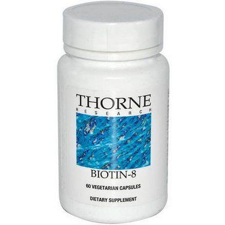 Thorne Research, Biotin-8, 60 Veggie Caps
