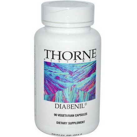 Thorne Research, Diabenil, 90 Veggie Caps