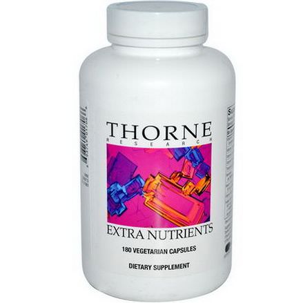 Thorne Research, Extra Nutrients, 180 Veggie Caps