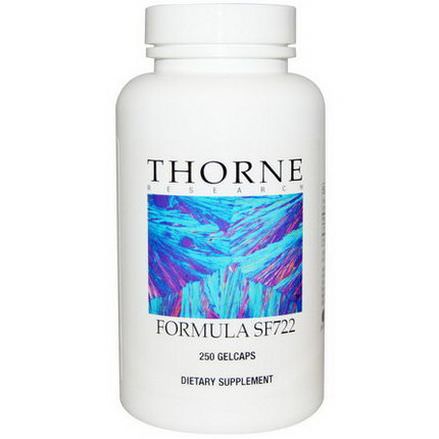 Thorne Research, Formula SF722, 250 Gelcaps