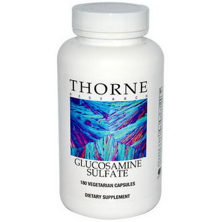 Thorne Research, Glucosamine Sulfate, 180 Veggie Caps